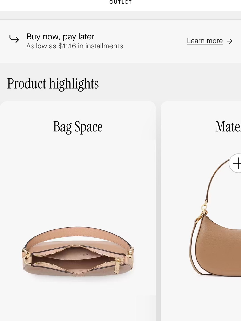 Kate Spade Paige Shoulder Bag - Picture 7 of 9